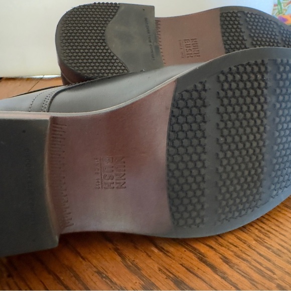 Men's Nunn Bush Carmelo Plain Toe Oxfords Black Dress Shoes 10.5 - Picture 9 of 14